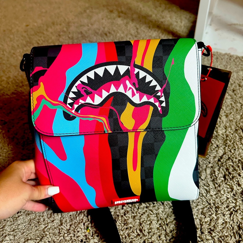 Sprayground Drip Messenger and crossbody bag